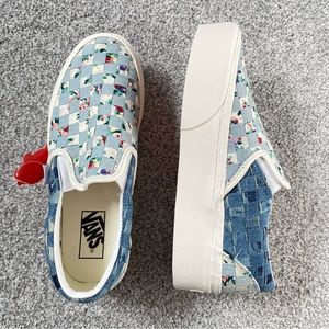 Vans Multicolor Checkered Slip-On Shoes